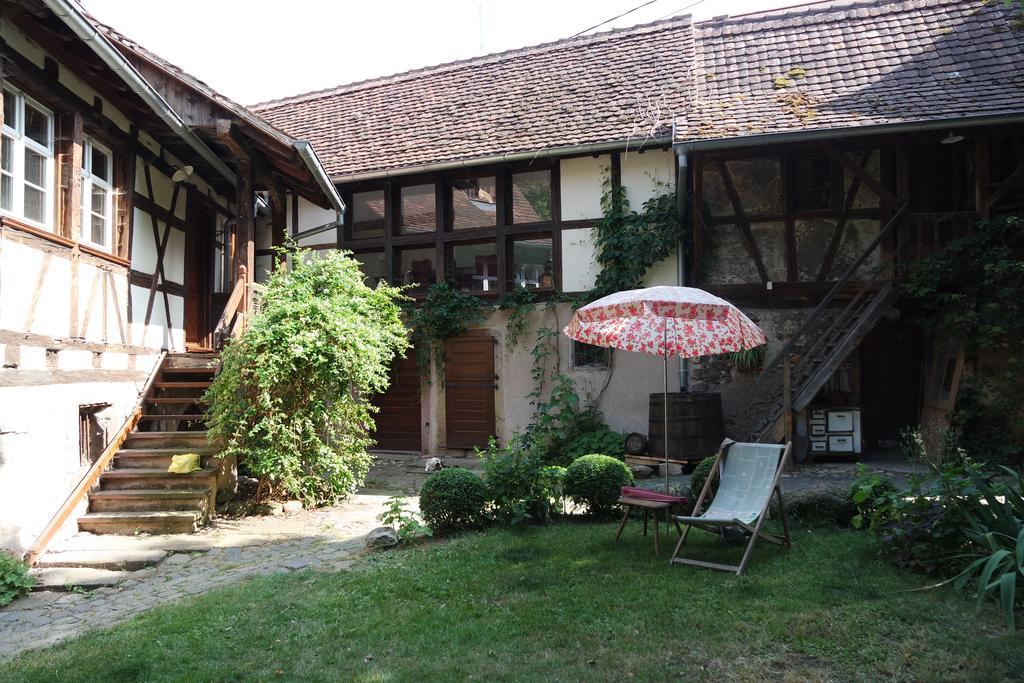 Le Temps Des Cigognes Villa Barr Exteriör bild